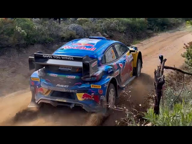 “Rally Italia Sardegna 2k23” show and mistake