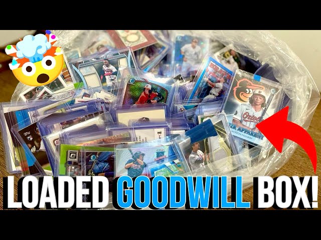 INSANE GOODWILL BASEBALL CARDS COLLECTION FOR UNDER $75!