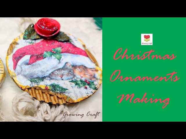 RETRO Christmas Craft Ideas FULL Of MUST TRY Inspiration - 1 Easy Christmas Ornaments making I 3d