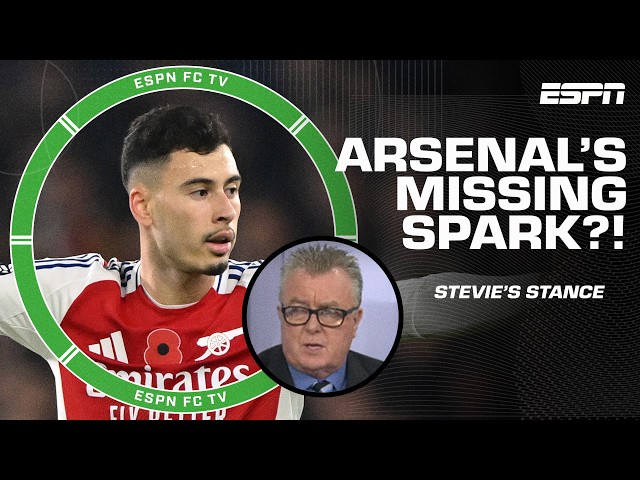 ARSENAL'S SPARK IS MISSING! 😳 Steve Nicol's thoughts on a potential Premier League run | ESPN FC