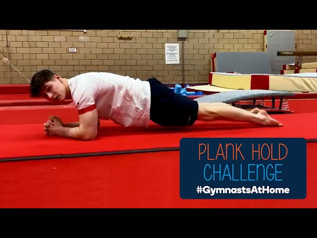 #GymnastsAtHome - Plank hold Challenge