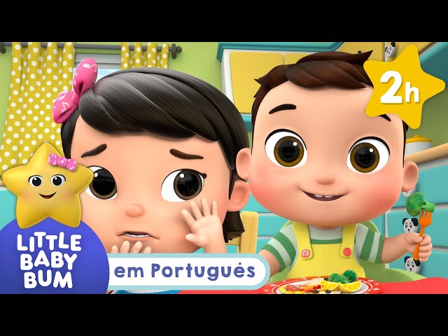 Sim Sim Vegetais 🥦🥕 | Little Baby Bum | Moonbug Kids | Músicas Infantis em Português