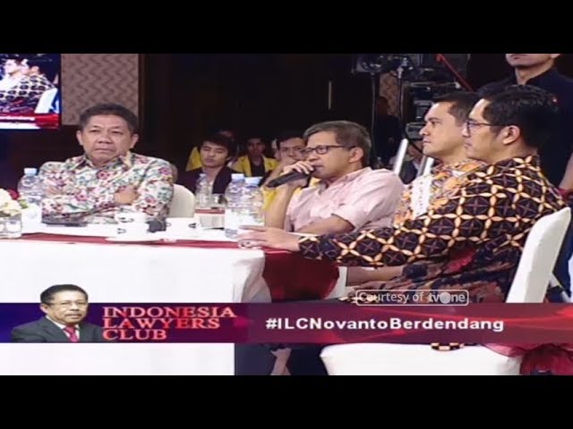 [FULL] Indonesia Lawyers Club tvOne - "Novanto Berdendang" "PDIP Meradang, Demokrat Terpanggang"