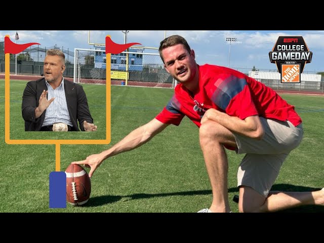 Can I Beat Pat McAfee’s 33-Yard Field Goal Challenge?