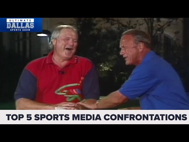 Top 5 Sports media confrontations and fights | Ultimate Dallas Sports Show