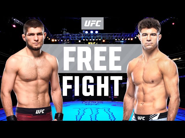 UFC Classic: Khabib Nurmagomedov vs Al Iaquinta | FREE FIGHT