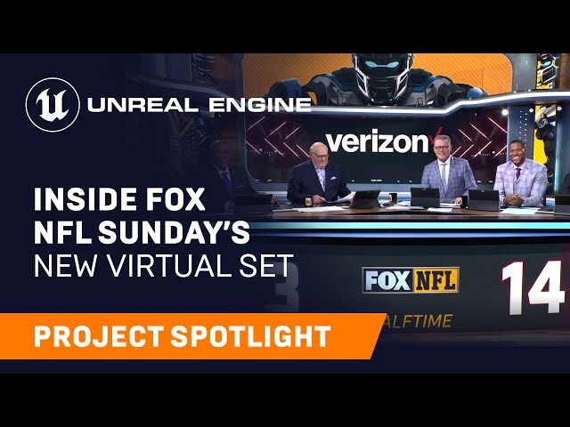 Applying virtual production to ‘FOX NFL Sunday’ | Spotlight | Unreal Engine