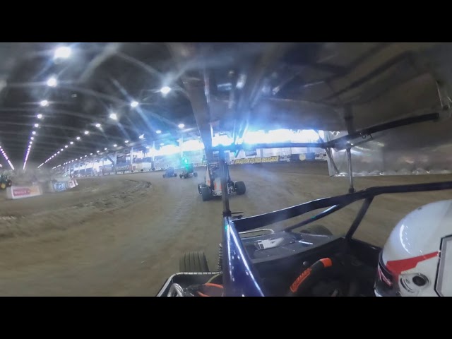 #4 Hayden Alberson - Jr Sprint - Tulsa shootout 2021 - In Car Camera