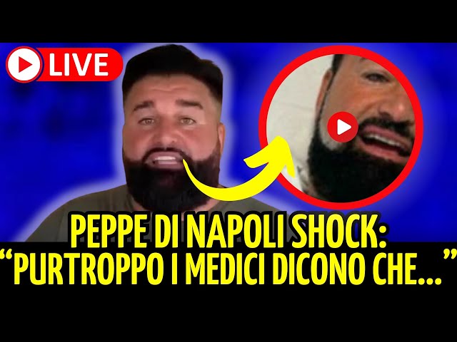 🔴 NOTIZIA SHOCK. PEPPE DI NAPOLI. ANNUNCIO POCO FA:"PURTROPPO I MEDICI DICONO CHE..."