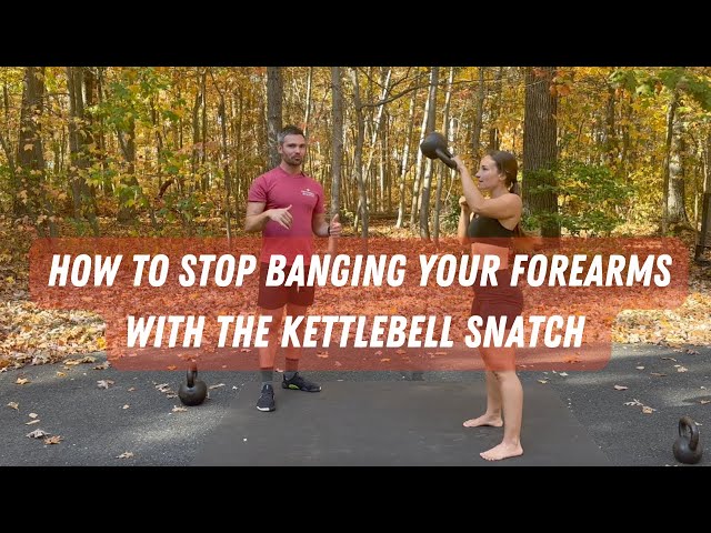 How to STOP banging your forearms with the Kettlebell Snatch | Trex Swing | Kettlebell Athletes