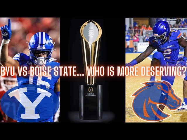 The Monty Show LIVE: Boise State Football Vs BYU Football For A College Football Playoff Spot?