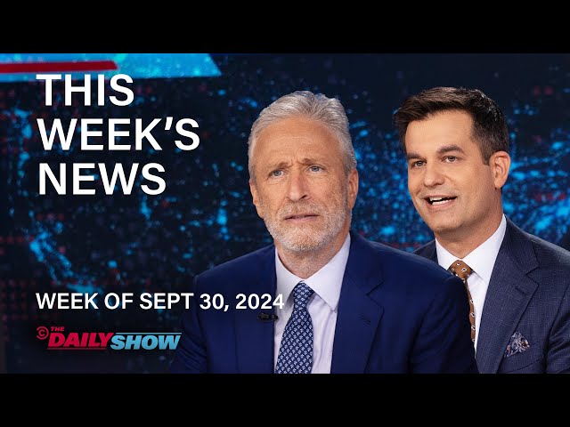 Jon Stewart on "Fictional Trump" & Kosta on the VP Debate and Dockworker Strike | The Daily Show