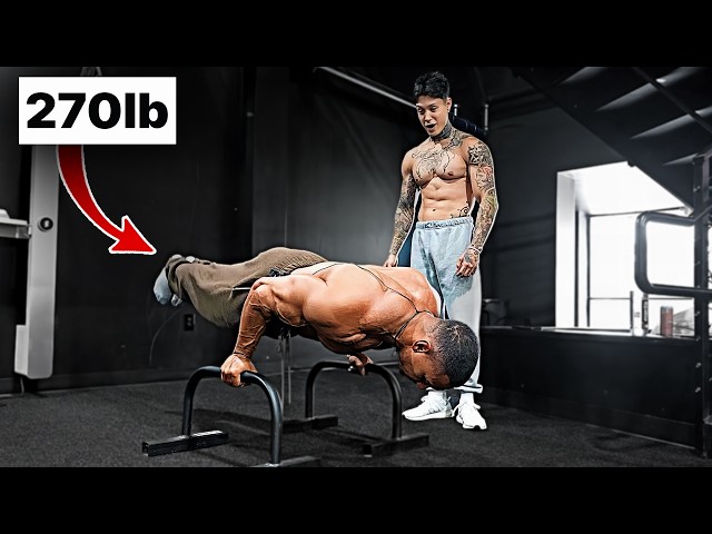 Body Builder VS Calisthenics | 90 Degree Pushup Ft Larry Wheels