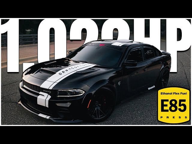 Converting my Hellcat Charger to run on E-85 adds over 1,000HP w/ New "GHOUL PACKAGE"...