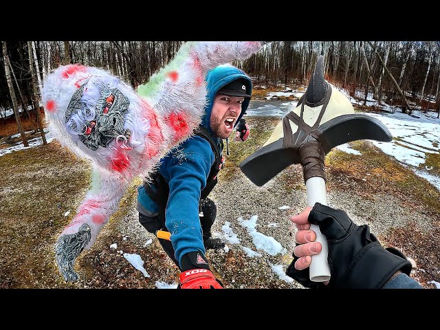 NERF ZOMBIE YETI ATTACK! You won't believe what we find! Zombie Chronicles - Part 3