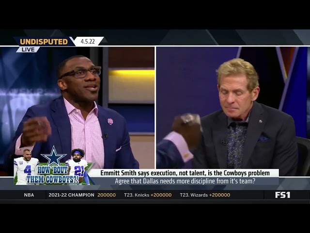 Skip Bayless against Emmitt Smith what the Cowboys real problem is.