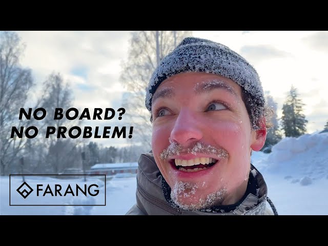 Noboarding - Parkour in frozen Finland | Team Farang