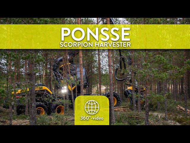 Proforest 2021 | Hyppää Ponsse Scorpion harvesterin kyytiin!