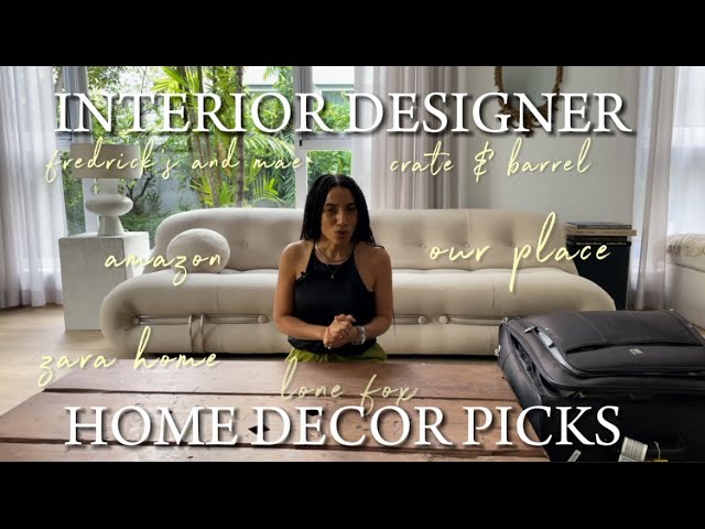 INTERIOR HOME DECOR HAUL | INTERIOR DESIGNER COLLABORATED HOME DECOR |