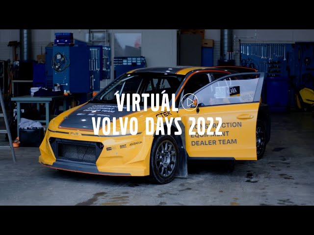 Volvo days 2022: Take a ride in a Rallycross car