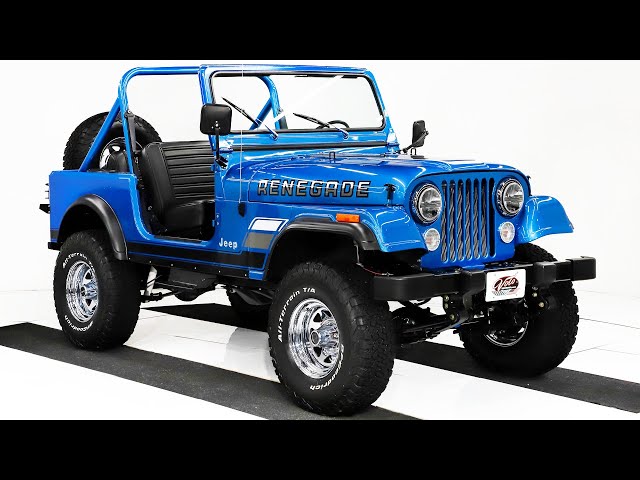 1984 Jeep Renegade CJ7 for sale at Volo Auto Museum (V21666)