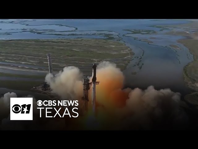 SpaceX launches Super-Heavy Starship's 6th test flight from Texas