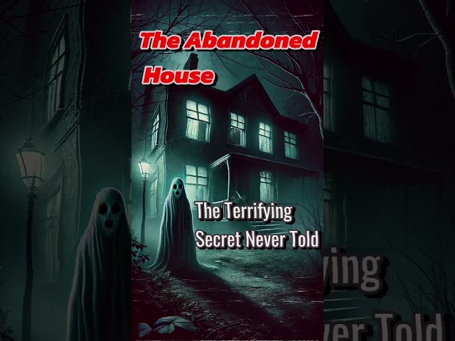 The Abandoned House: The Terrifying Secret No One Dares to Reveal #shorts #ghost