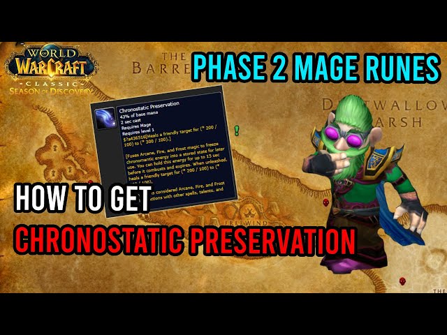 How To Get Chronostatic Preservation | Mage Phase 2 Rune Guide |  KallTorak Living Flame NA