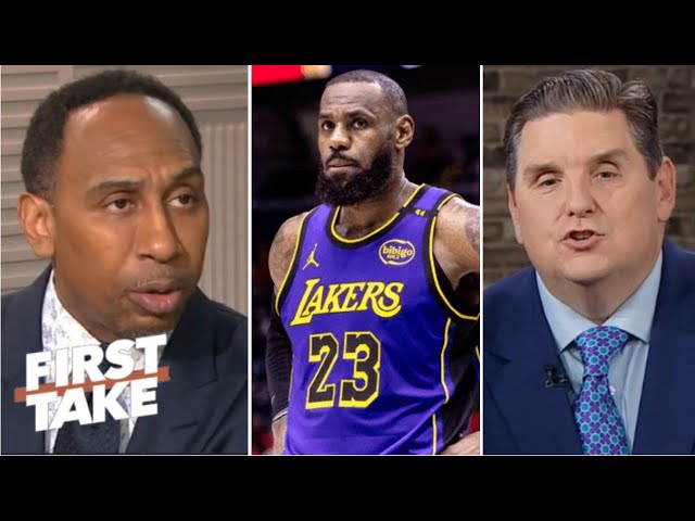 FIRST TAKE | This is why the NBA ratings are down! - Stephen A. Smith calling out LeBron bullshit