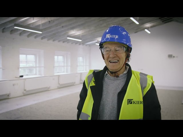 David Hayman on tour of the Citizens Theatre building redevelopment