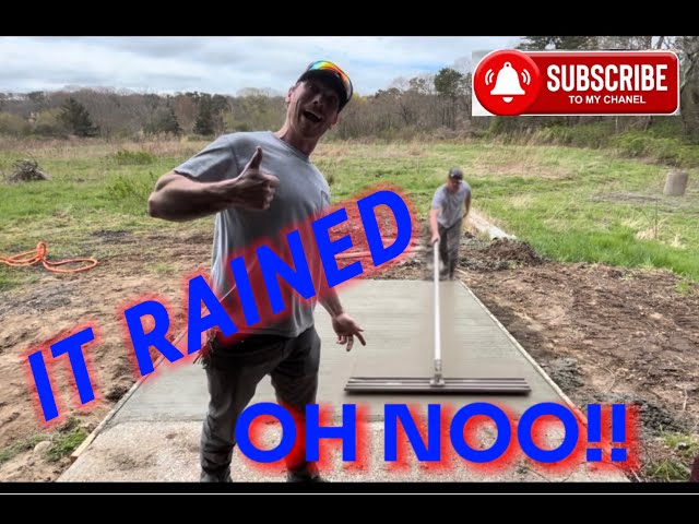 beautiful concrete slab pour!!! #concrete #construction #youtubeshorts #satisfying #work #YouTube