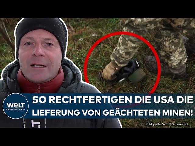 UKRAINE-KRIEG: USA liefern geächtete Anti-Personen-Minen! Lloyd Austin verteidigt diese Entscheidung