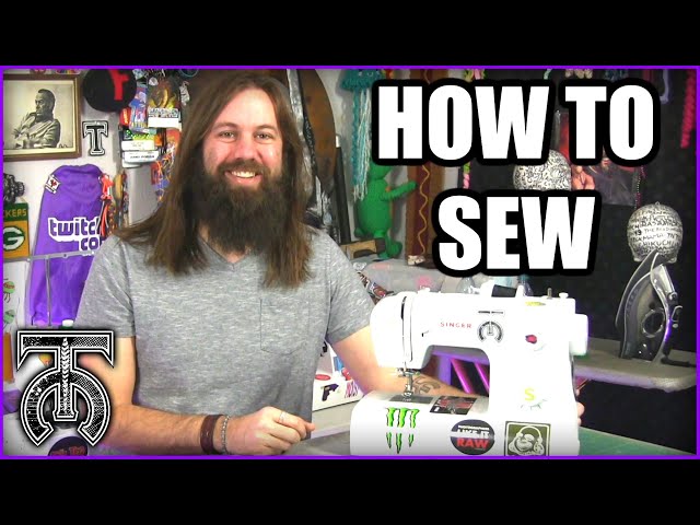 Sewing for Beginners - How to use a sewing machine - How to sew