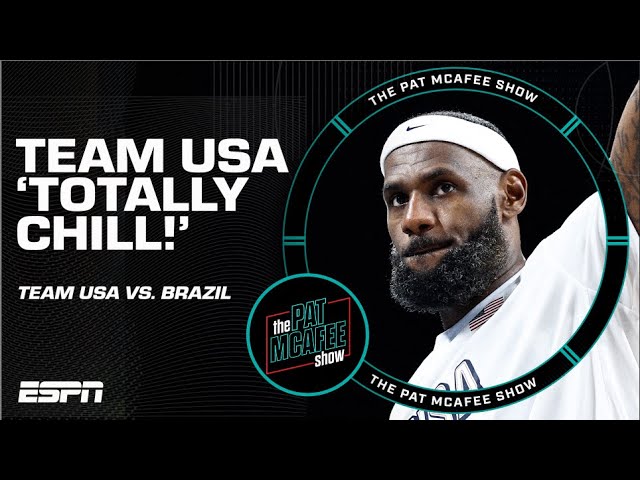 Brian Windhorst questions WHO STEPS UP NEXT for Team USA vs. Brazil 👀 | The Pat McAfee Show