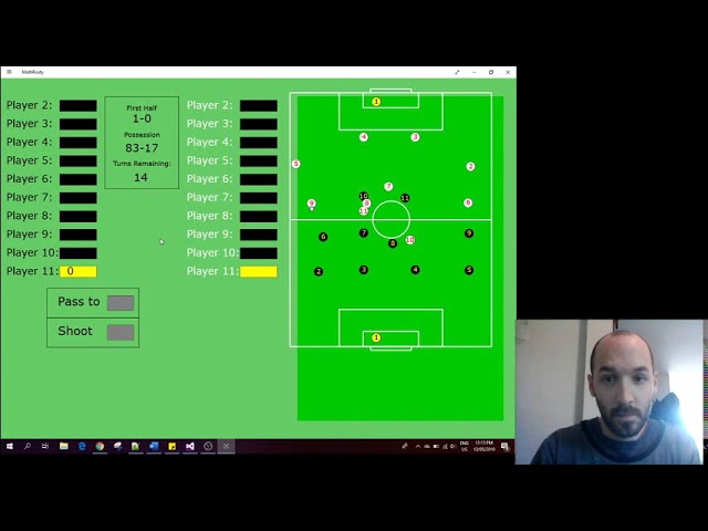 DX11/C++ 2D Football Game Demo (UWP)