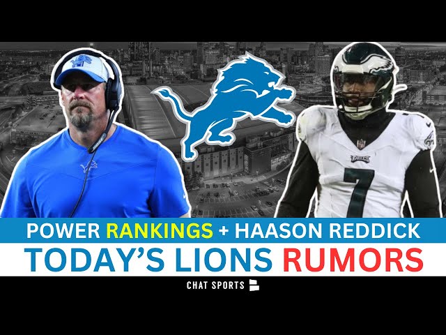 Detroit Lions RISE Near Top NFL Power Rankings + Haason Reddick Trade Idea & Lions vs. Cowboys