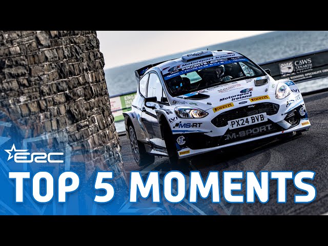 Top 5 Moments | ERC JDS Machinery Rali Ceredigion 2024