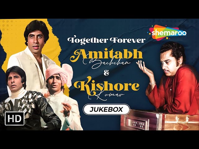 Best of Amitabh Bachchan & Kishore Kumar | Superhit Hindi Songs | Non-Stop Video Jukebox