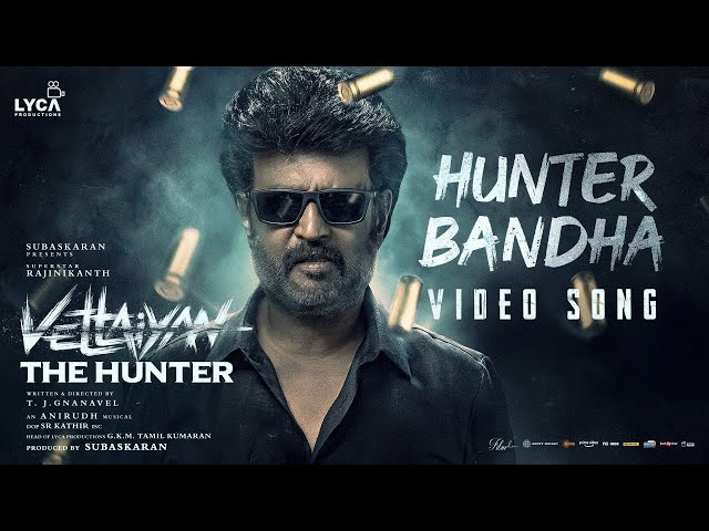 Vettaiyan The Hunter (Kannada) - Hunter Bandha Video | Rajinikanth | T.J. Gnanavel | Anirudh