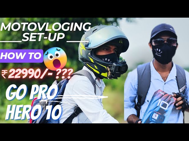 gopro hero 10 black review || Price?@Shriom2002 #gopro #motovlog