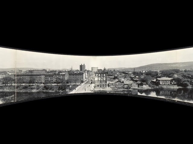 Court St. Bridge, Binghamton NY, 1909 Panorama (silent, still image)