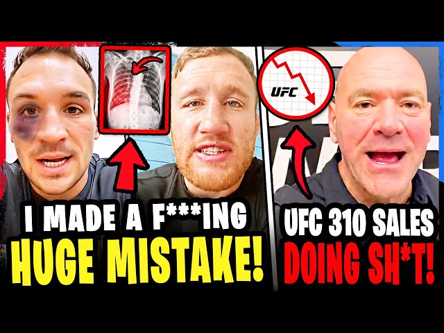 Michael Chandler REVEALS SAD NEWS on HEALTH! Justin Gaethje BREAKS PUNCHING record! UFC 310