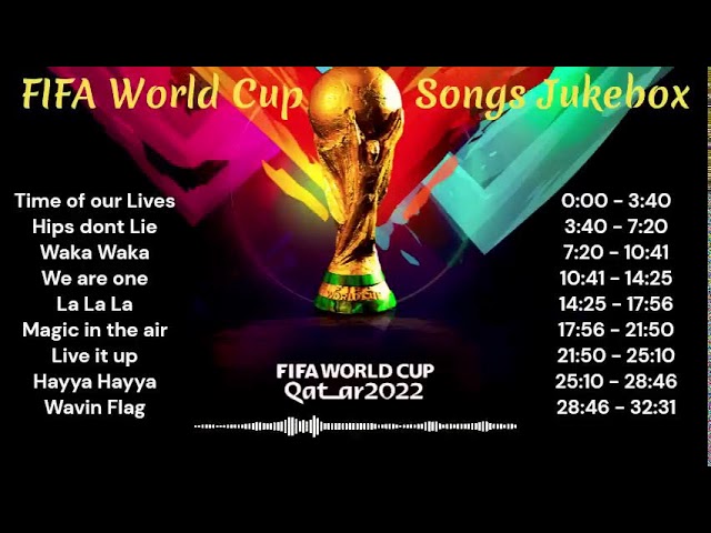 Fifa World Cup 2022 - All songs compilation | NHẠC FIFA WORLD CUP TỪ TRƯỚC TỚI NAY