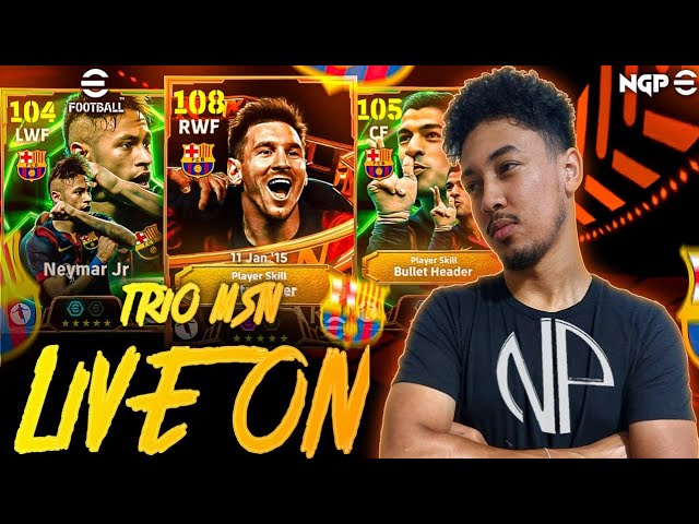 AO VIVO PACK OPEN EM BUSCA DO TRIO MSN NO EFOOTBALL 2025 MOBILE #11k