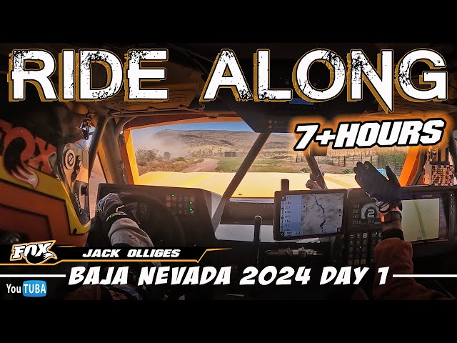 7+HOURS || Ride Along with Jack Olliges || Baja Nevada 2024 || Day 1