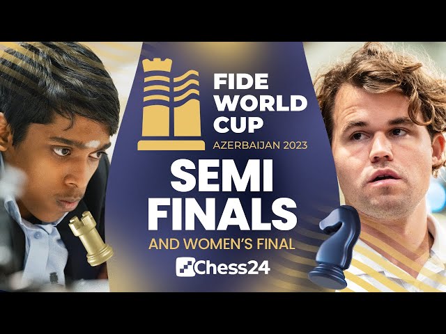 Magnus, Abasov, Pragg & Fabiano Target Final | Open SF & Women's Final | FIDE World Cup