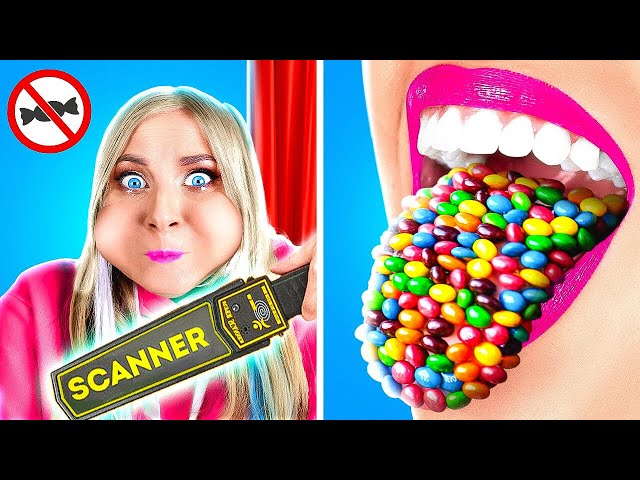 HOW TO SNEAK CANDY IN A HOSPITAL ! Funny Food Sneaking Ideas by TeenVee