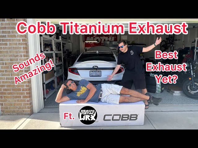 22+ Cobb Titanium Catback Exhaust Ft. HEAVYMETALWRX