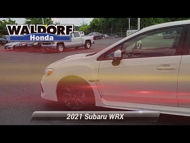 Used 2021 Subaru WRX Base, Waldorf, MD HP3912