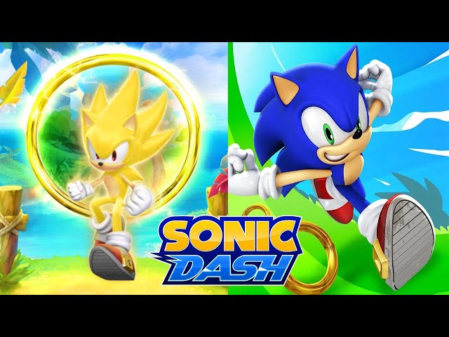 Sonic Dash Gameplay 2024 - SUPER SONIC